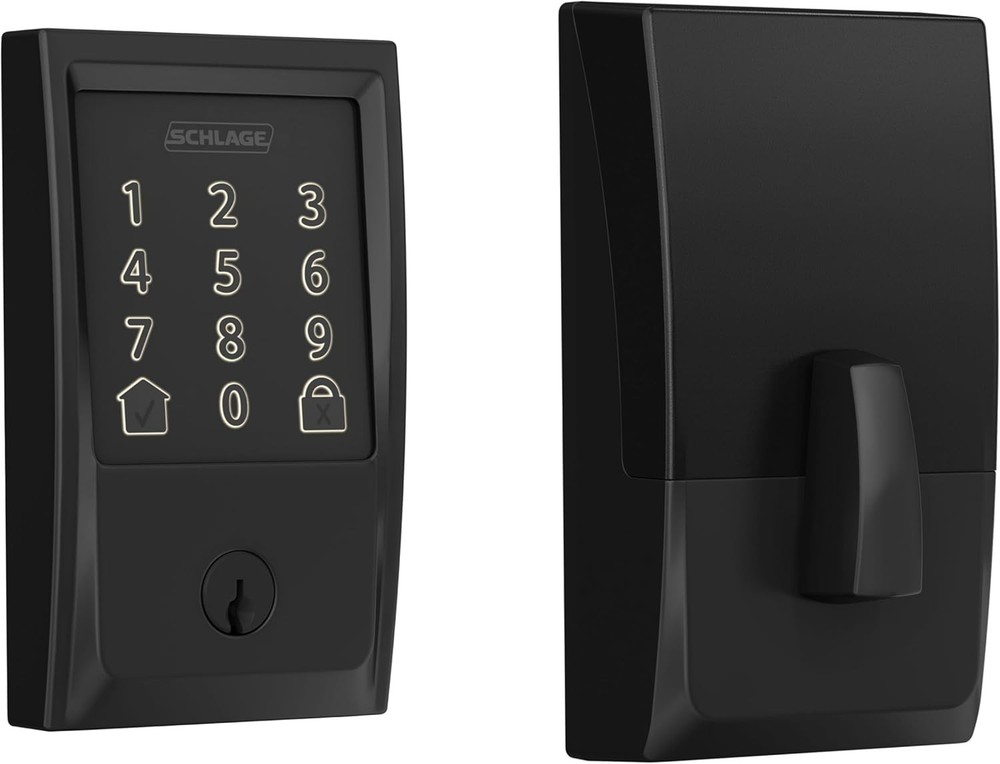 Schlage Encode Smart WiFi Deadbolt Lock Touchscreen Keyless Entry Alexa Google