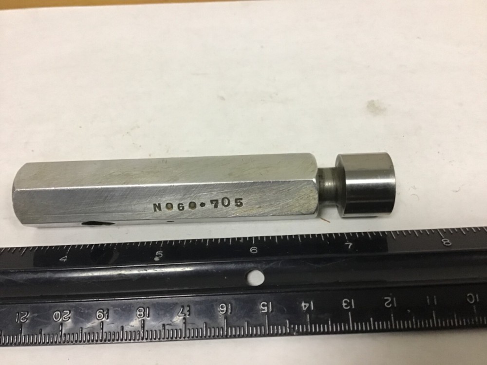 Used. .705” Cylindrical Plug Gauge, Class Y