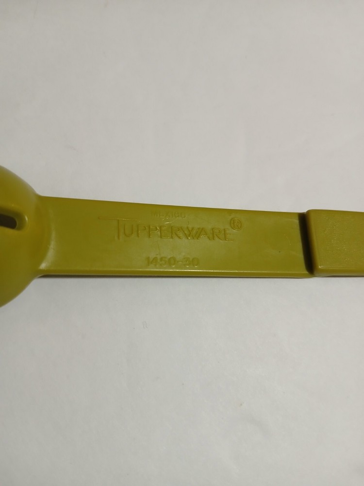 Olive Green Tupperware Olive Picker.