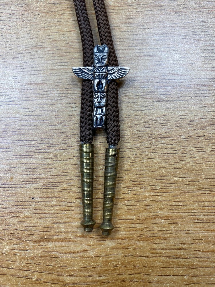 Totem Pole Bolo Tie