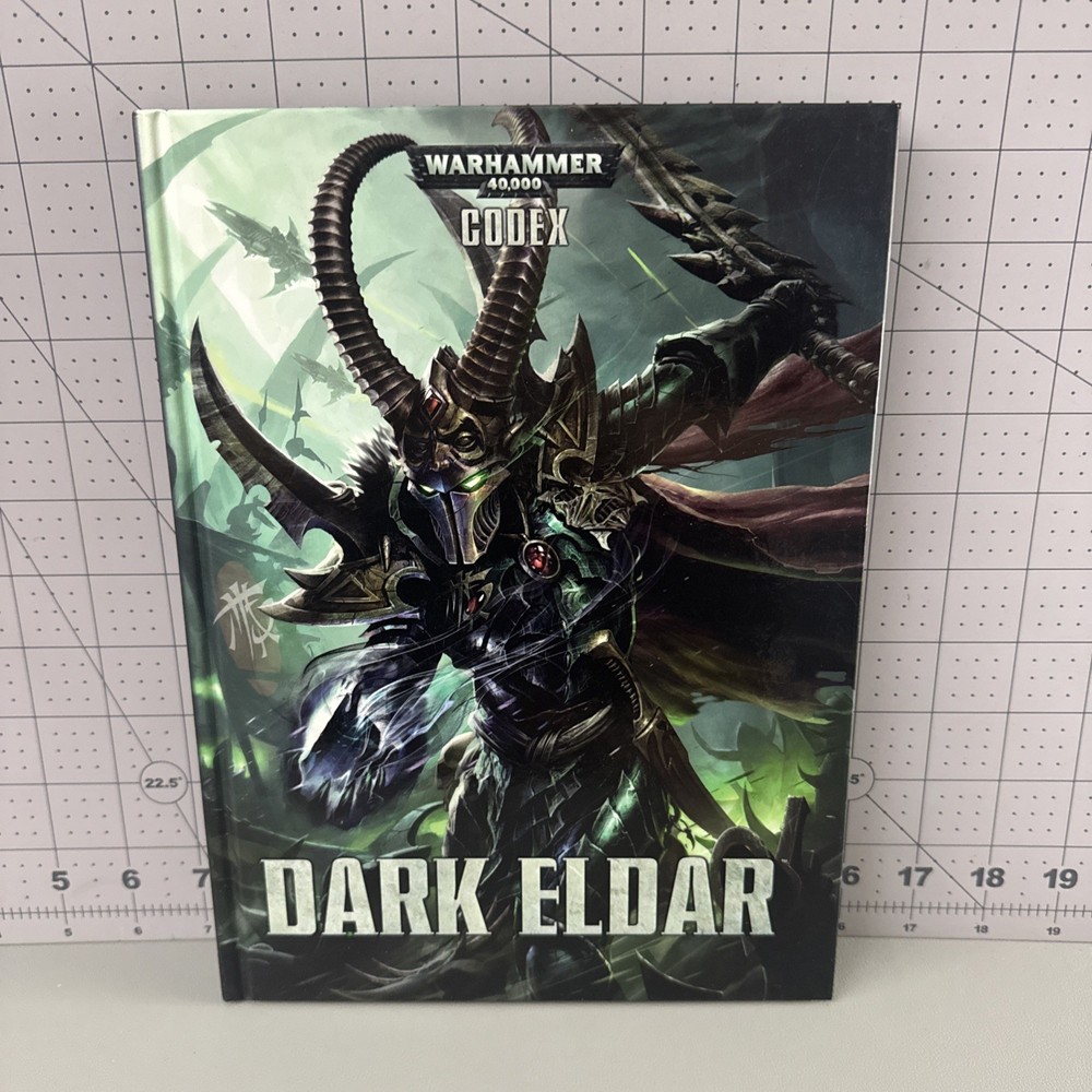 Warhammer 40K Dark Eldar Codex RPG Hardcover Book Games Workshop