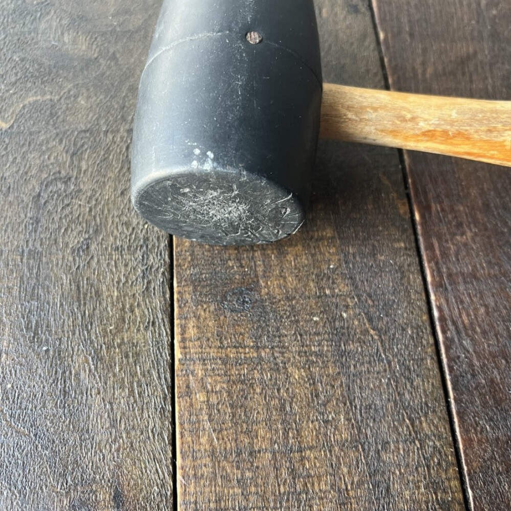 Ohio Forge 16 Ounce Black Rubber Mallet