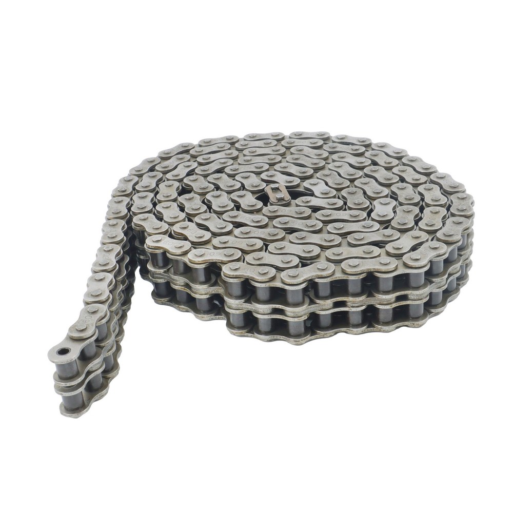 60-2 Double Strand Duplex Roller Chain 10 Ft with 2 Connecting Link