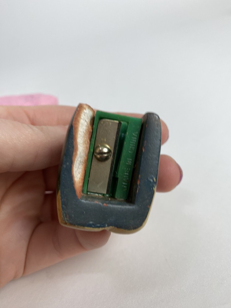 Vintage Chalkware Monkey Pencil Sharpener