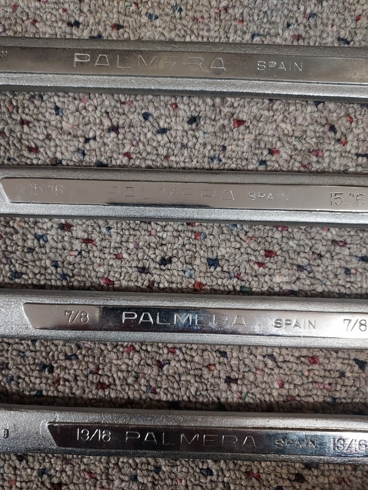14pc Palmera combination wrench set