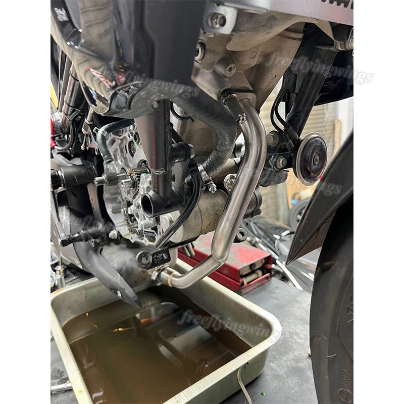 Titanium Exhaust Header Front Pipe Modified System For Honda CB150R 2017-2022