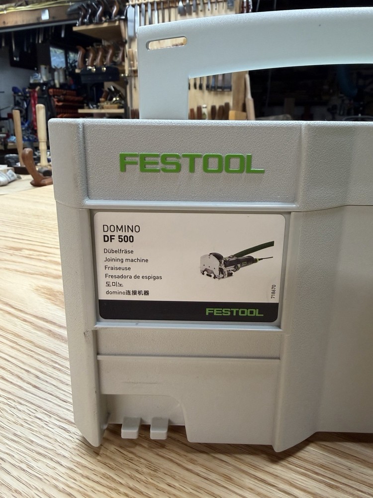 Festool DF500 Domino MINT with 2 Cutters