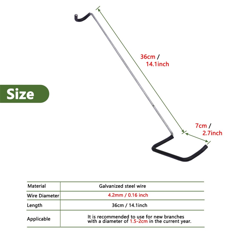 Fruit Tree Limb Spreader 10pcs,14inch Branch Puller,New Fruit Branch Spreader...