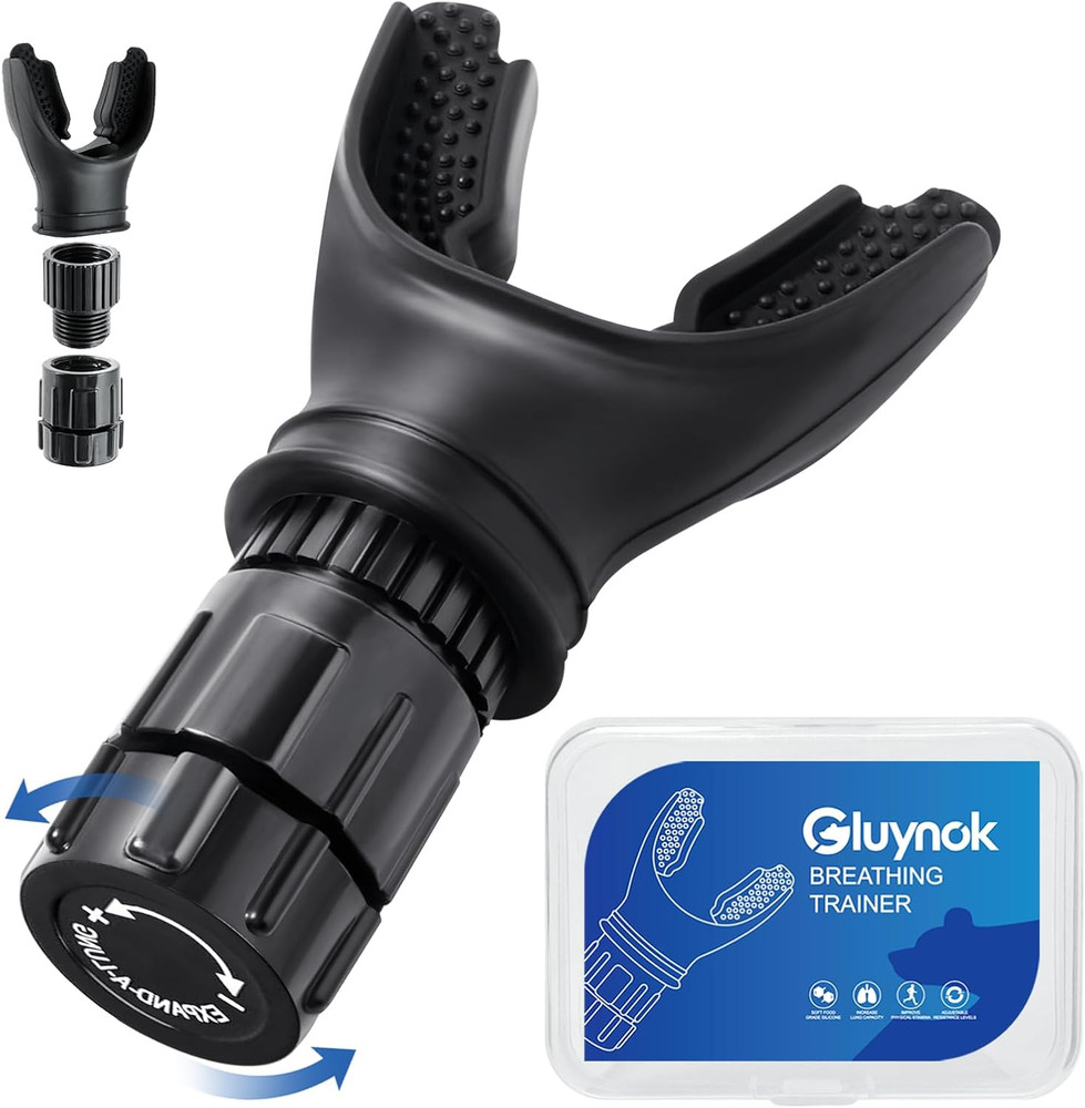 Portable Respiratory Trainer-Exercise Device. Respiratory Muscle Training |Impro