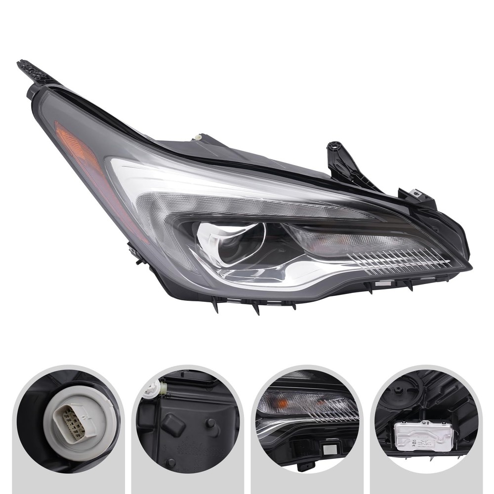 Halogen Headlights Assembly for Envision 2016-2018 Left Right Side