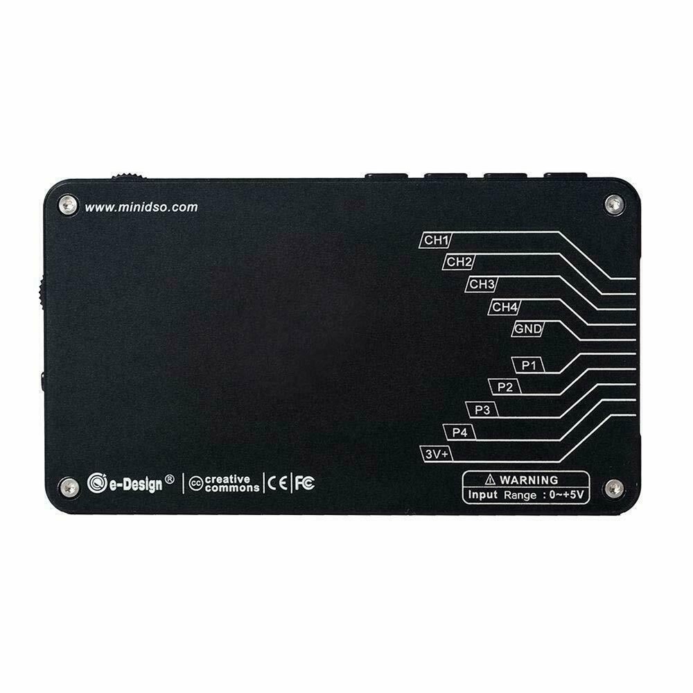 Miniware LA104 Portable 2.8" LCD Screen 4 Channels 100MHz Digital Logic Analyzer