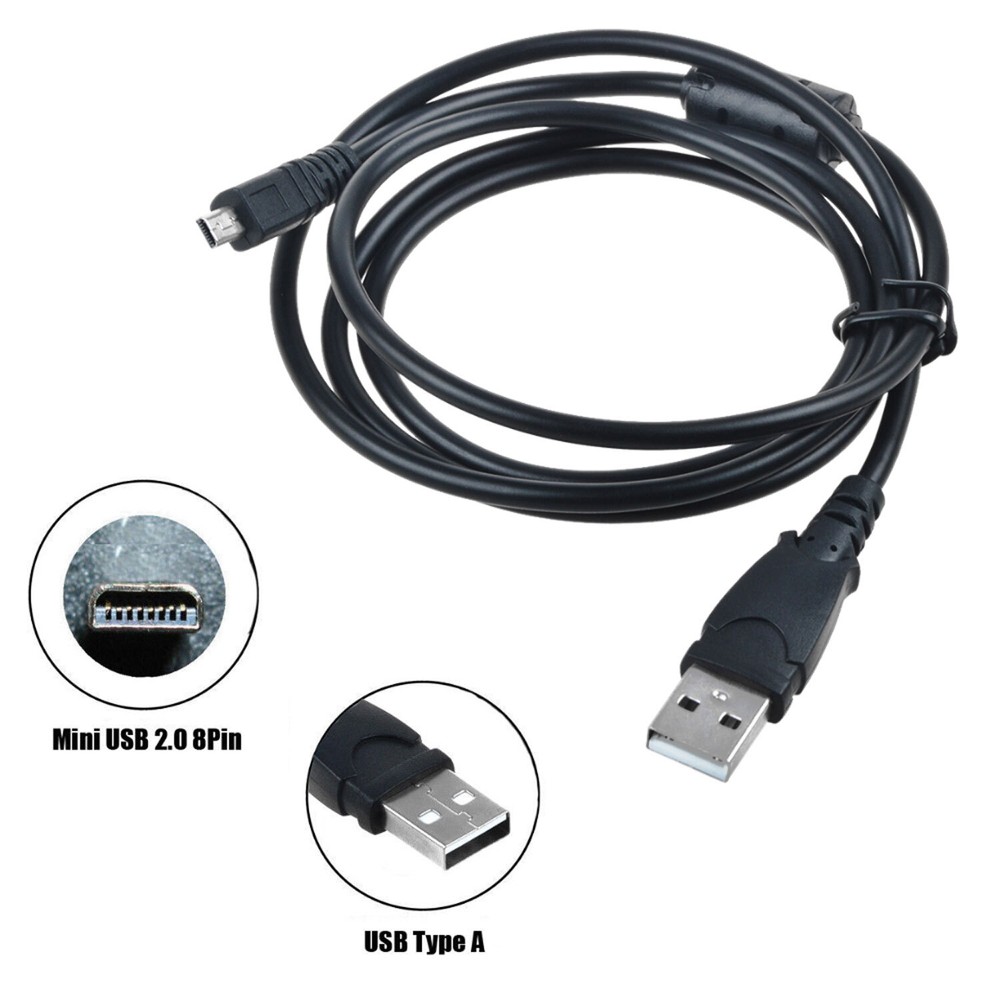 USB Data Sync Cable For Panasonic Lumix Camera DMC-GF1 DMC-GF3 DMC-GH3 DMC-GH4
