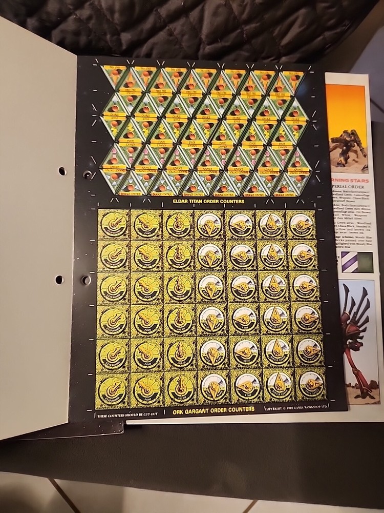 Games Workshop Warhammer Codex Titanicus Expansion Rules For Epic Battles. 1989