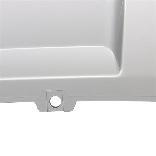 Front Bumper Lower Valance Glossy Silver Plastic Replacement for 2016-2017