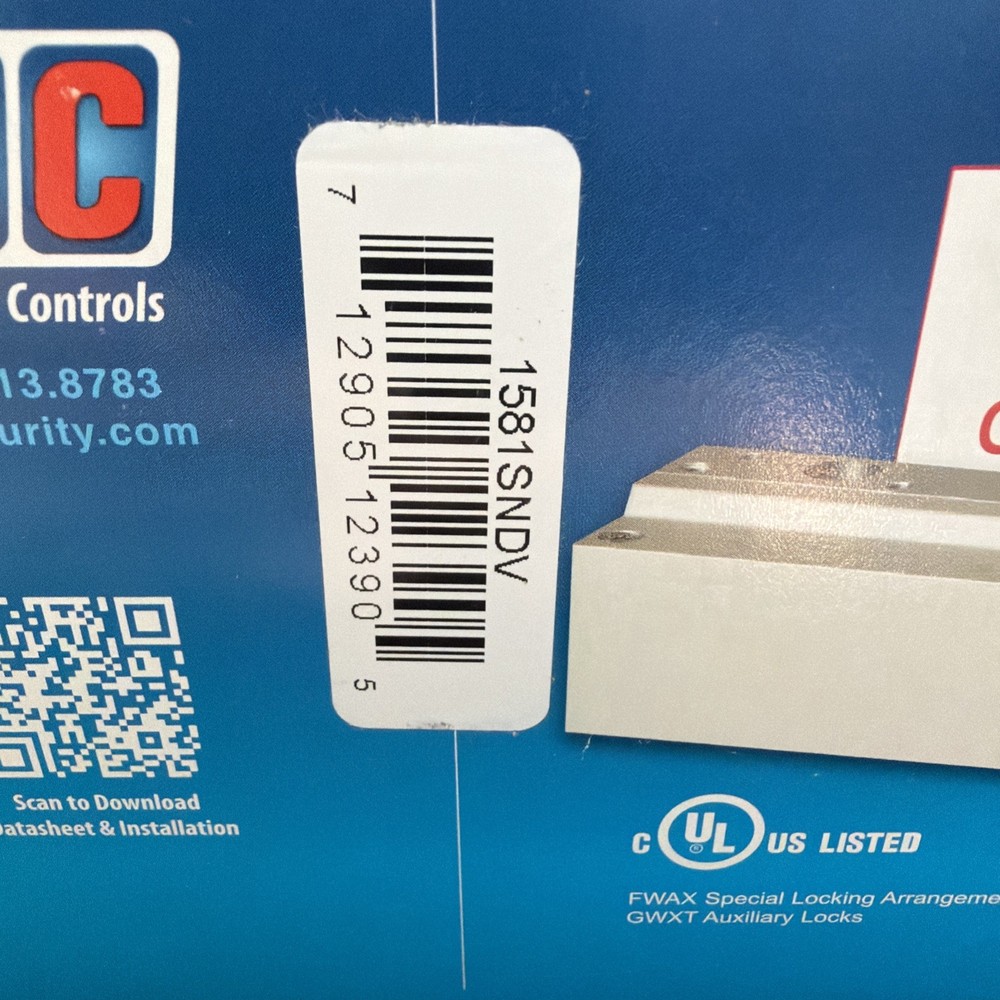 SDC Mini Exit Check #1581SNDV Model: 1581SGL