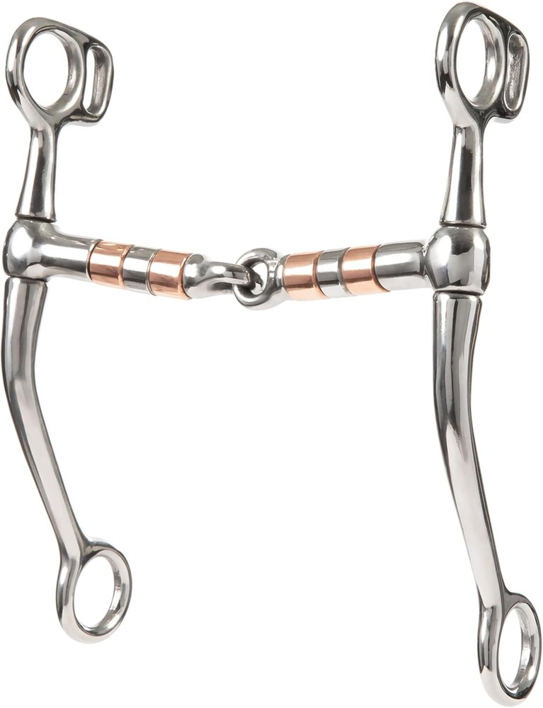 Weaver Leather Tom Thumb Snaffle Bit, 5 5