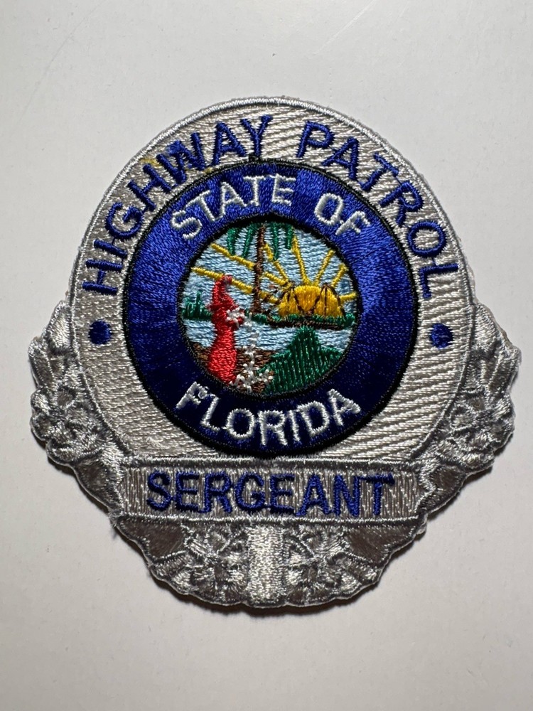 Florida Highway Patrol Sergeant Patch