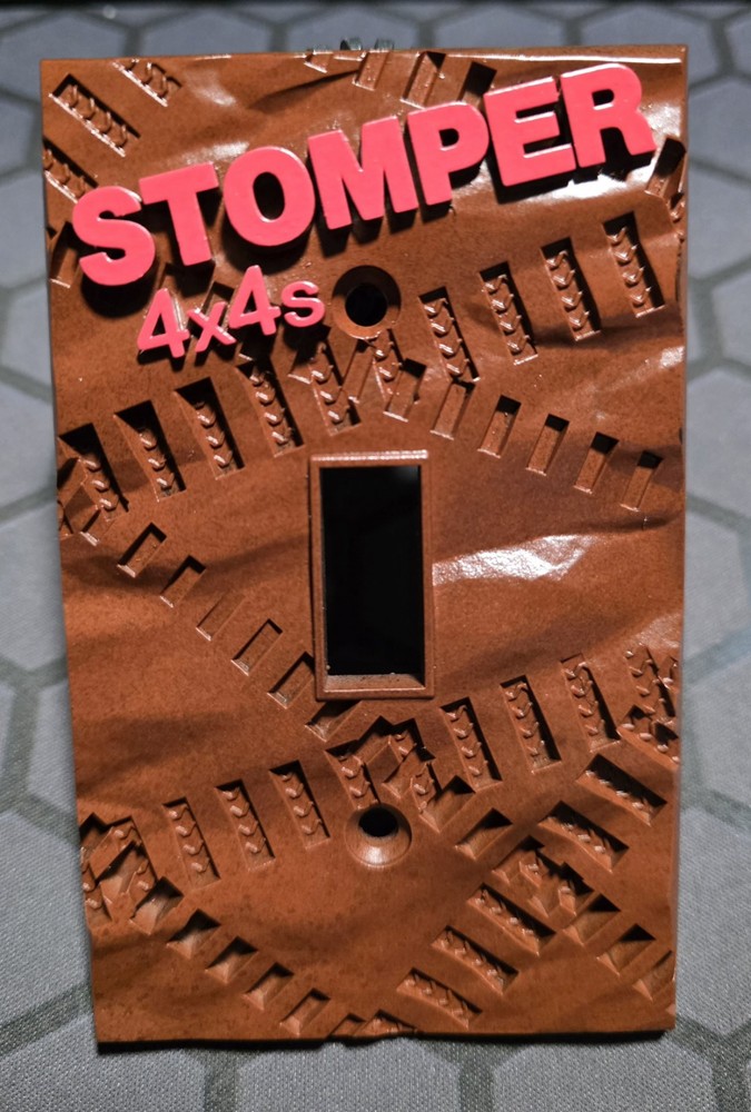 Schaper Stomper custom resin 3d printed  Wall Light Switch Cover