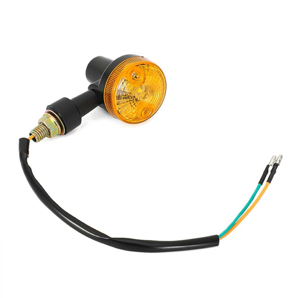 4PCS AMBER LED INDICATORS 6V TURN SIGNAL LIGHT MOTORCYCLE BLINKER LIGHTS KIT US