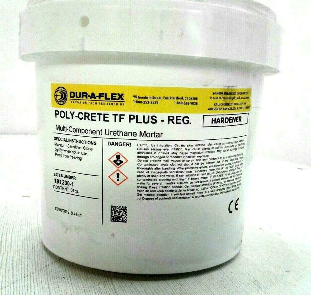 DUR-A-FLEX POLY-CRETE TF PLUS-REG. HARDENER MULTI-COMPONENT URETHANE MORTAR 1 QT