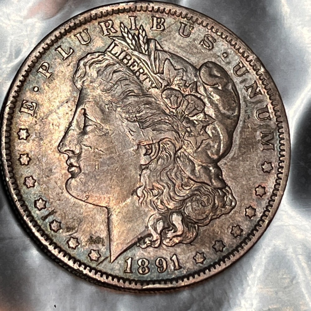1891 O MORGAN SILVER DOLLAR #1026