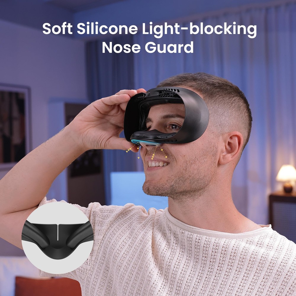 V4 Interface Face Pads for Oculus Quest 3S - Compatible with VR Headsets
