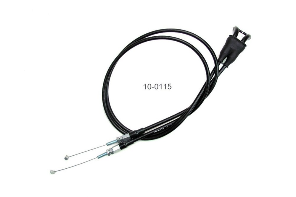 Motion Pro - 10-0115 - Black Vinyl Push/Pull Throttle Cable Set