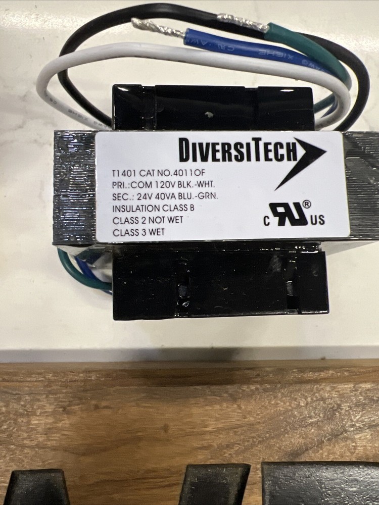DiversiTech T1401 Transformer Pri:120V Sec: 24V-40VA