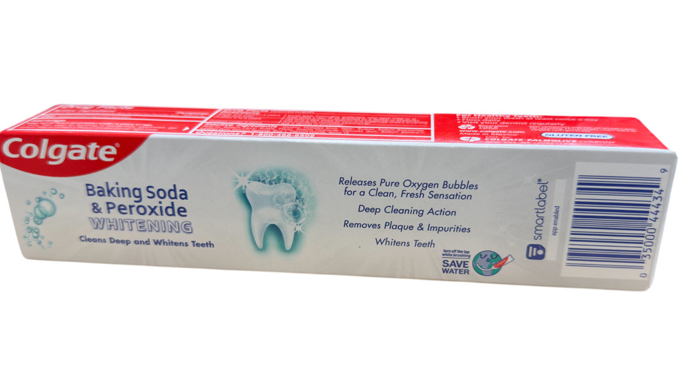Colgate Baking Soda x [2 Pack] Peroxide Whitening Brisk Mint Toothpaste, 4.0oz