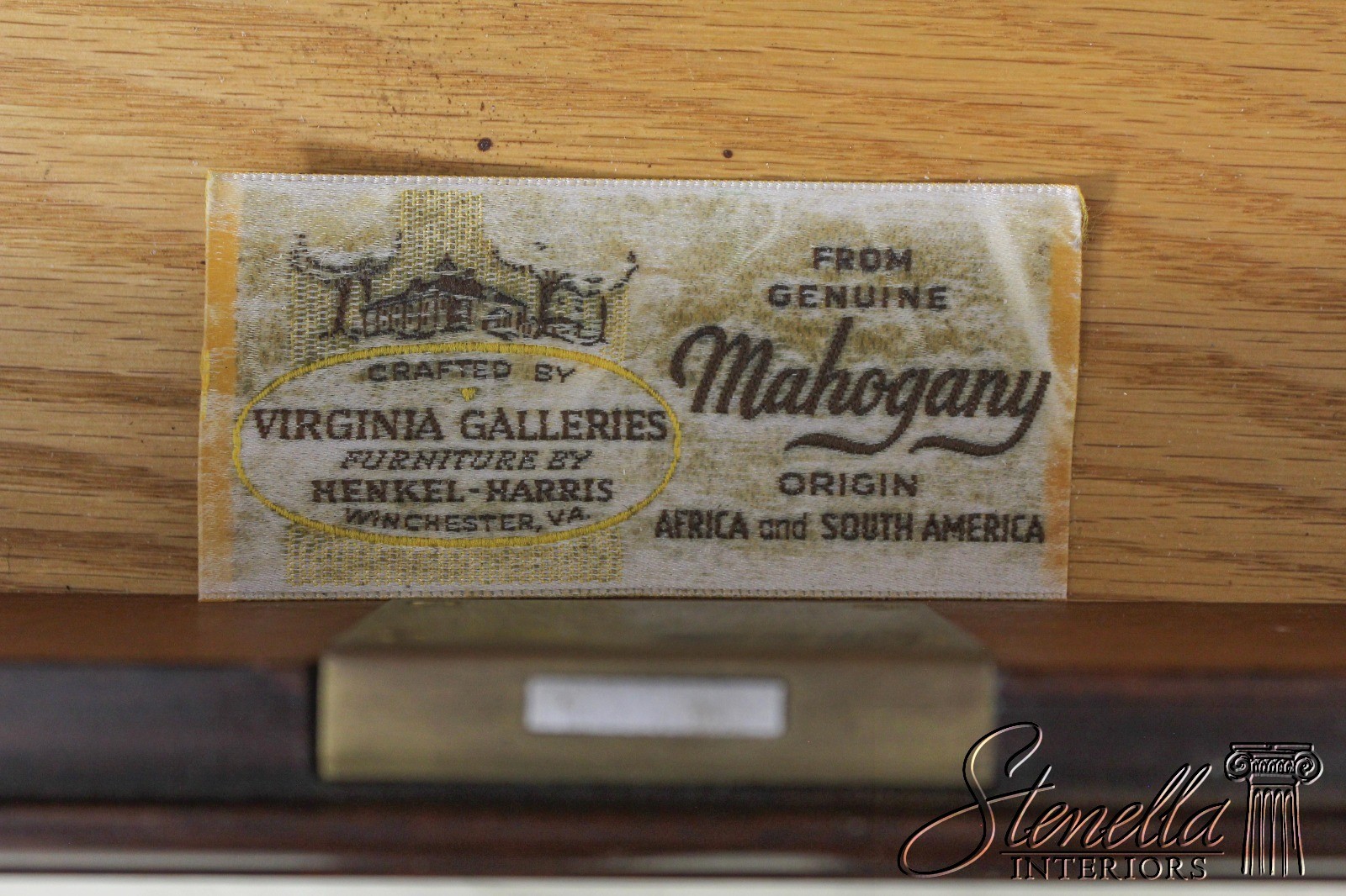 LF58143: HENKEL HARRIS 3 Part Queen Anne Mahogany Highboy