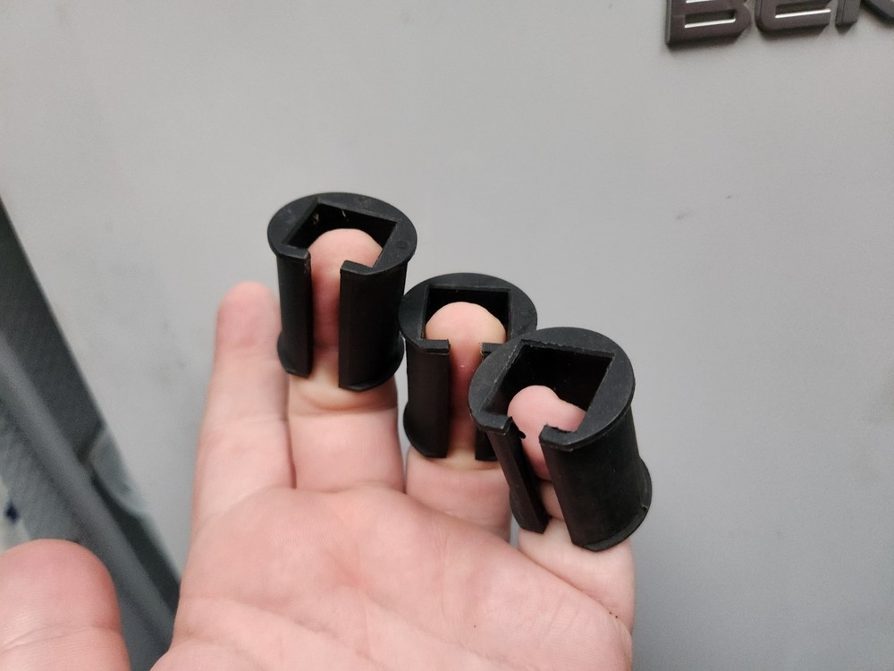 Preston offbox pro 30mm inserts - 19mm square, 3nr (used)