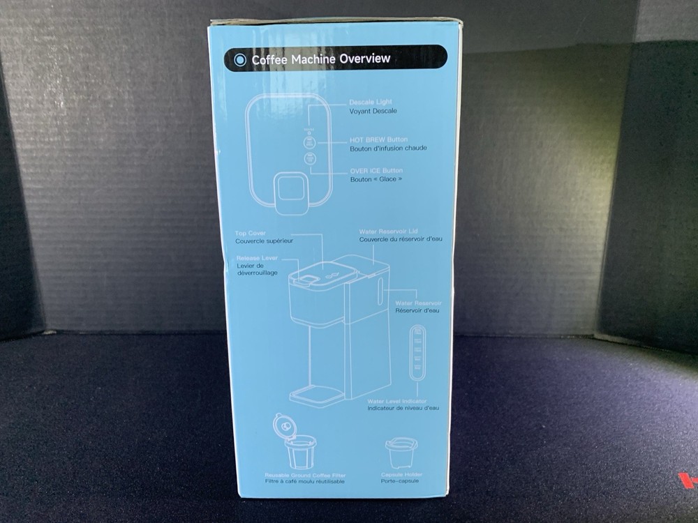 Tastyle K310IC Single Serve Iced & Hot Coffee Maker Machine – New