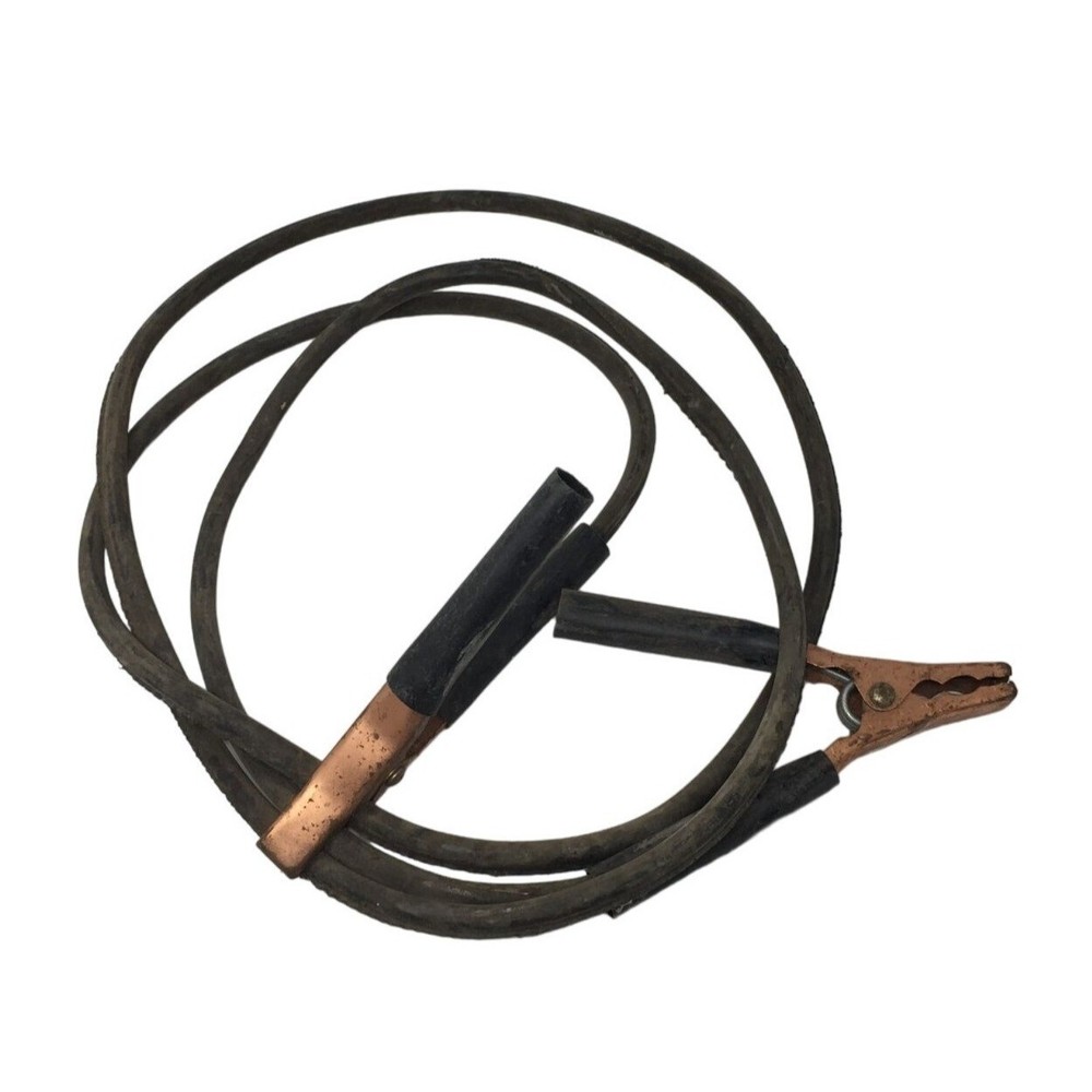 Black Vehicle Battery Jumper Cables