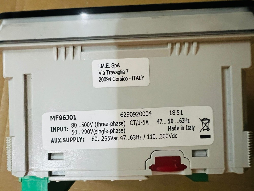 IME MF96J01 NEMO 96 HD MULTIFUNCTION POWER ANALYZER NEW