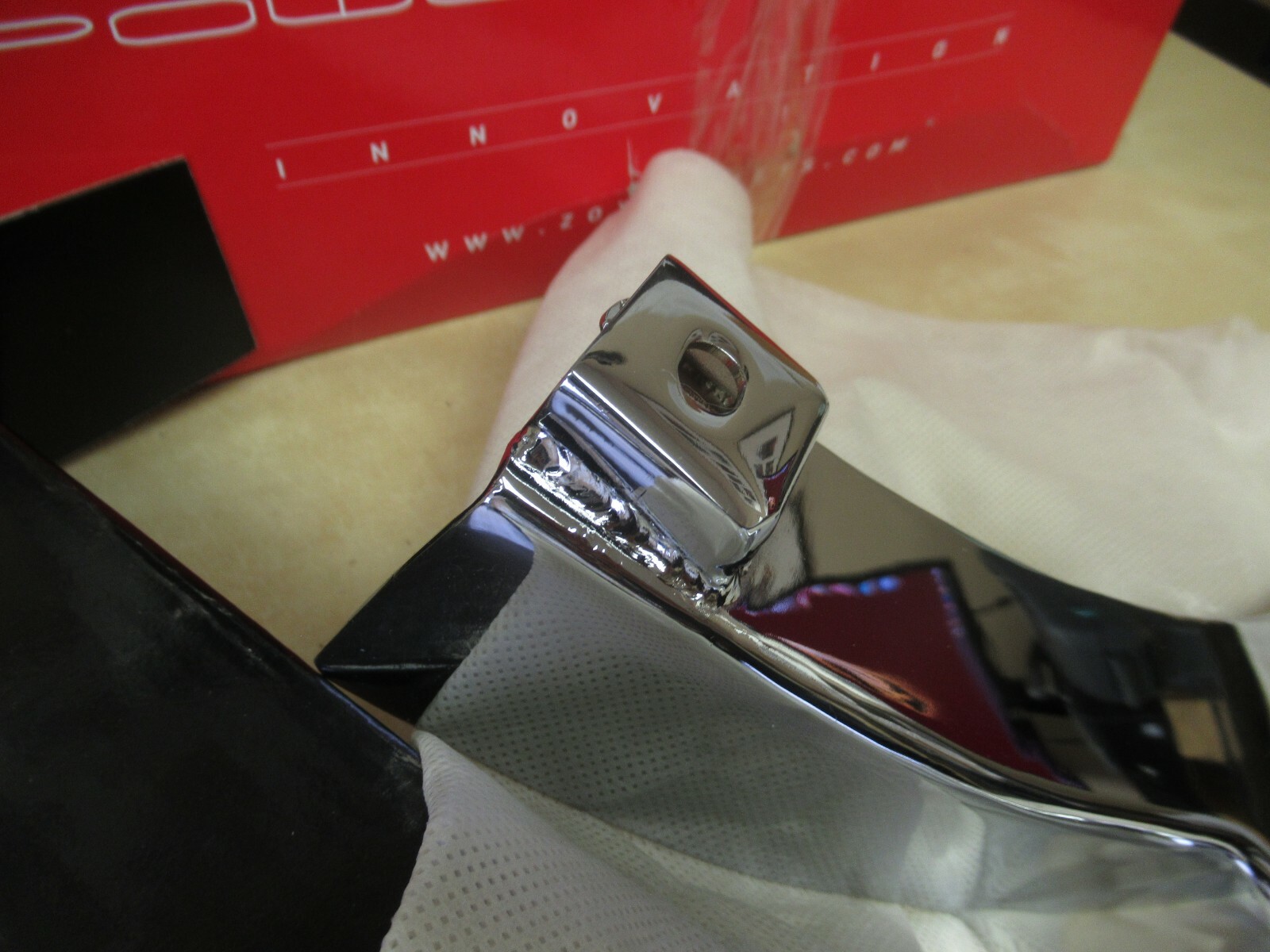 ROADKROME CHROME STEEL LOWER BELT GUARD - YAMAHA ROADSTAR 1600 + 1700 1999-2014