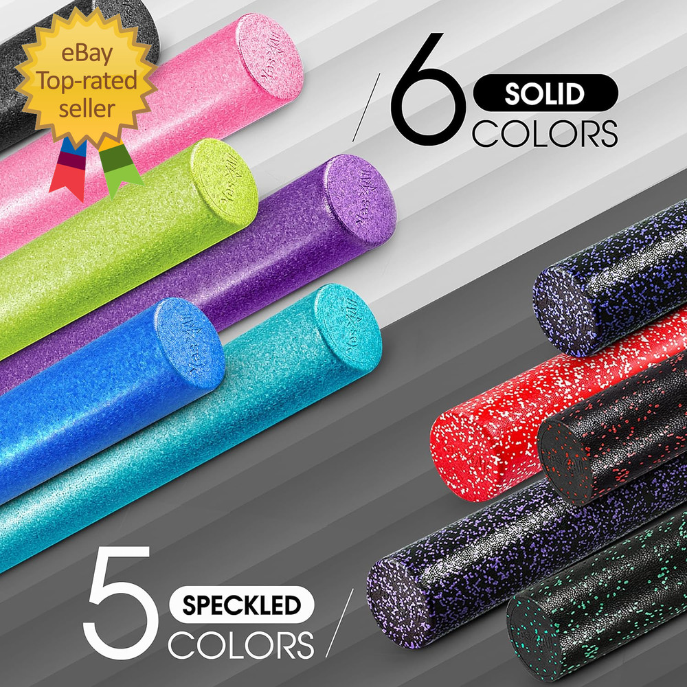 High-Density EPP round Back Roller Foam Exercise Foam Roller for Yoga Pilates