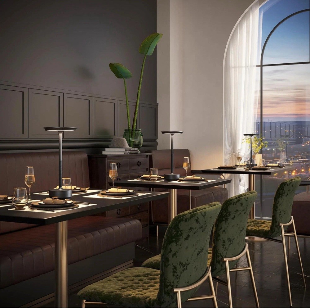 Cordless LED Touch Sensor Table Lamp Rechargeable Dimmable Bar Desk Night Light