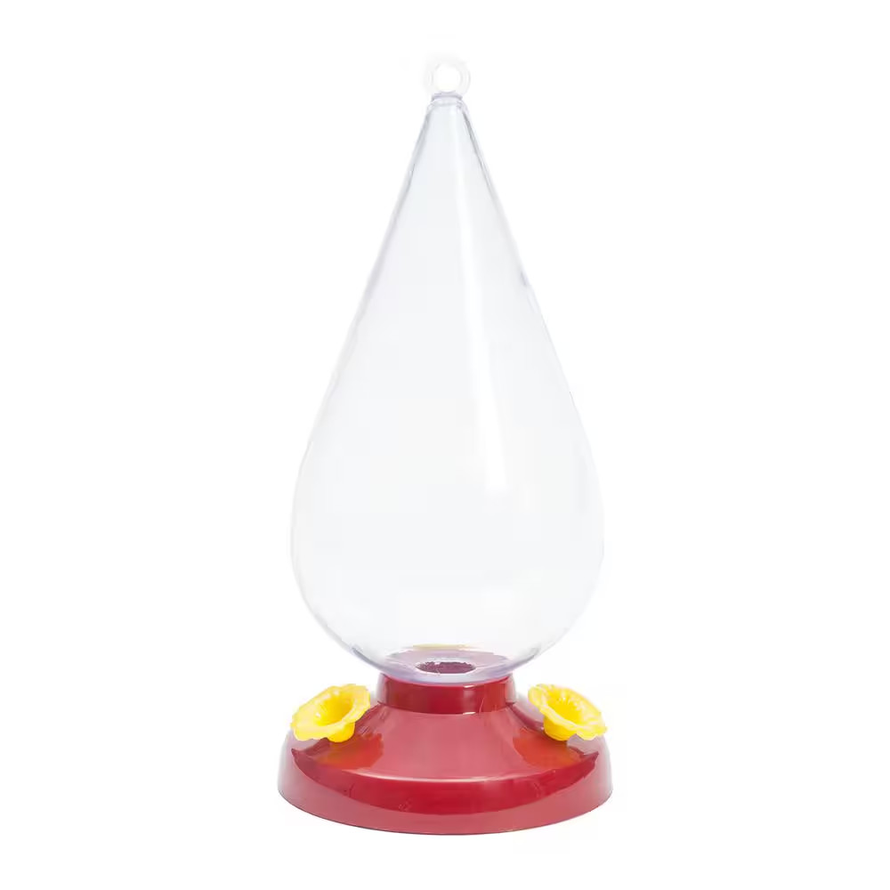 Dew Drop Plastic Hummingbird Feeder - 32 Oz. Capacity