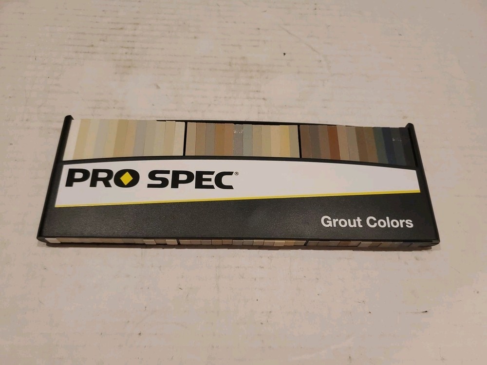 PRO SPEC Grout 36 COLOR SAMPLE KIT CASE