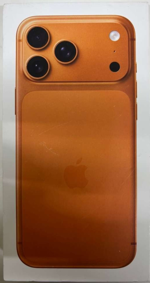 Original Apple iPhone 17 Pro Max Empty Box – Orange