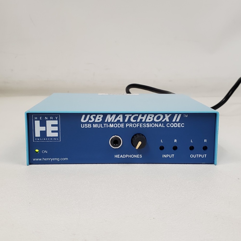 Henry Engineering USB Matchbox II Multi-Mode Professional Codec