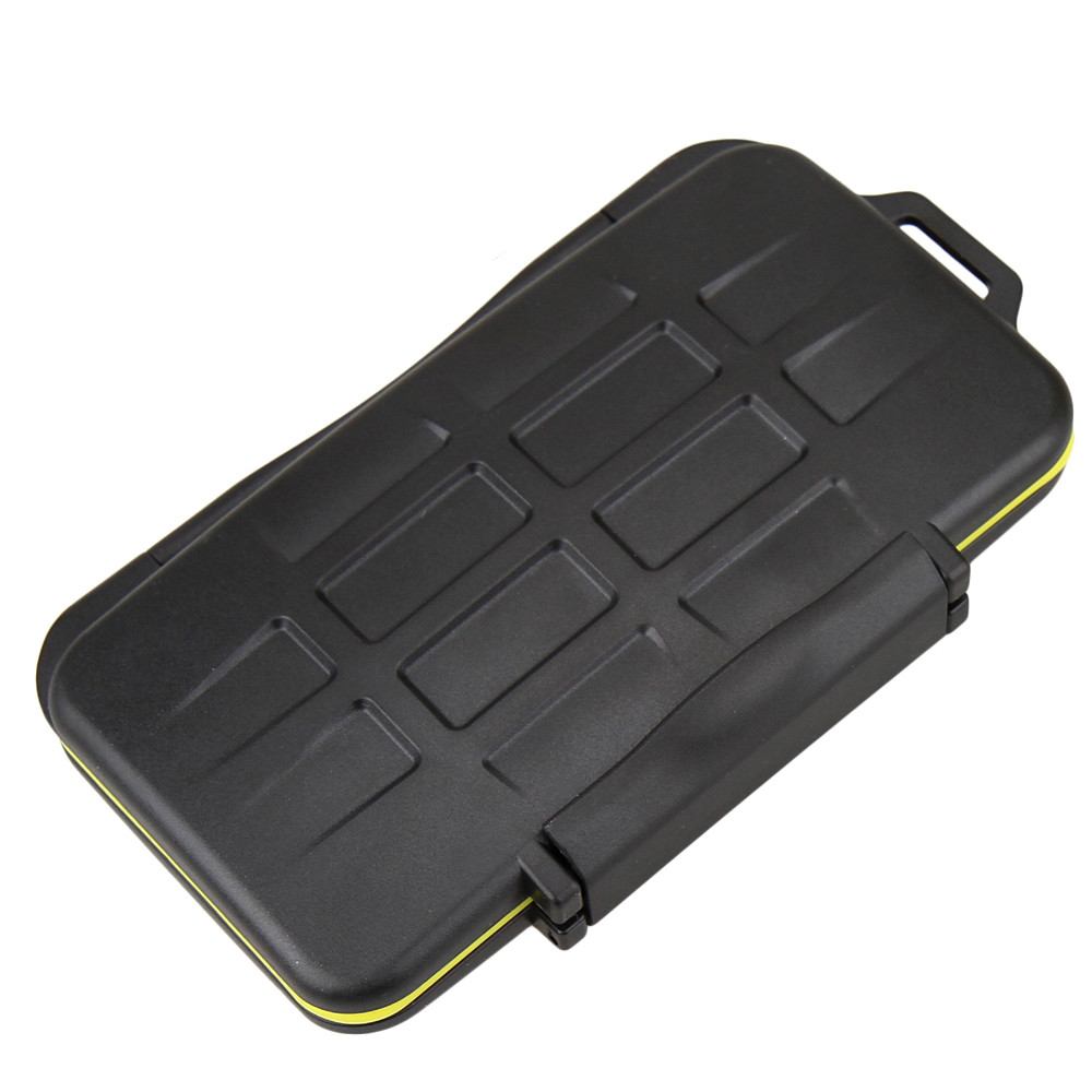 Water-resistant Shockproof Memory Case for 6 SD + 3 x CF Compact Flash Card
