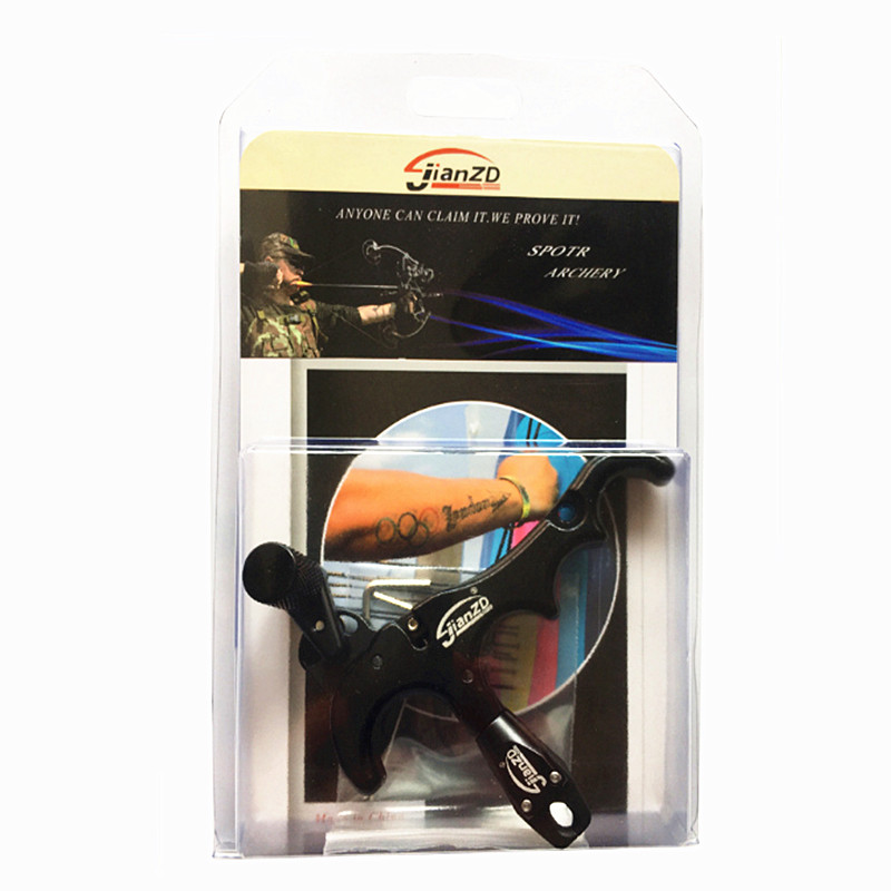 Archery Tools Thumb Release Aids Trigger Hunting Gear Compound Bow Shooting