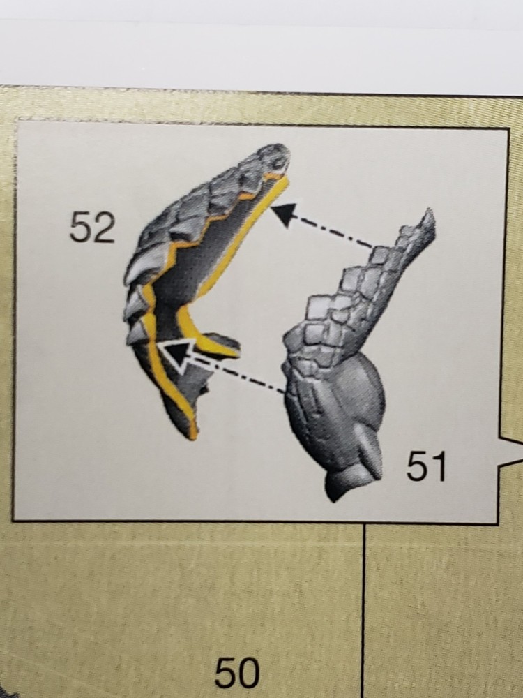 Warhammer Seraphon ARMORY Bits Kroxigor Raised Arms w Weapon Handle Set AR51