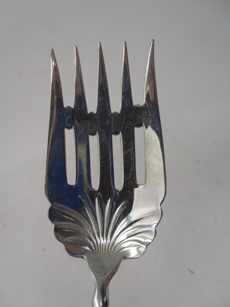 Sheffield England IFS Serving Fork Silverplate