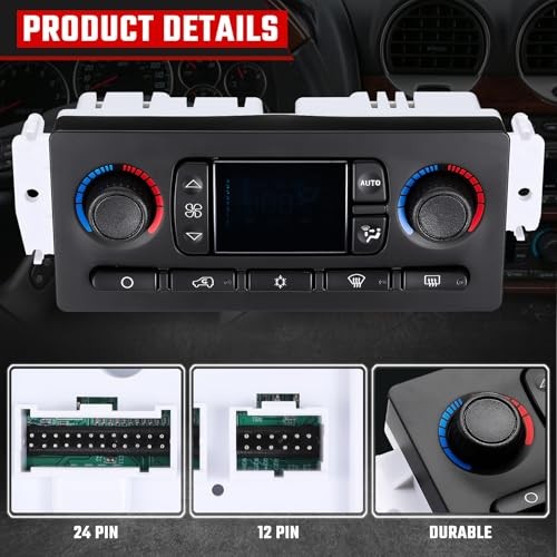 599-211XD Climate Control Module,A/C Heater Climate Control Panel Fit for