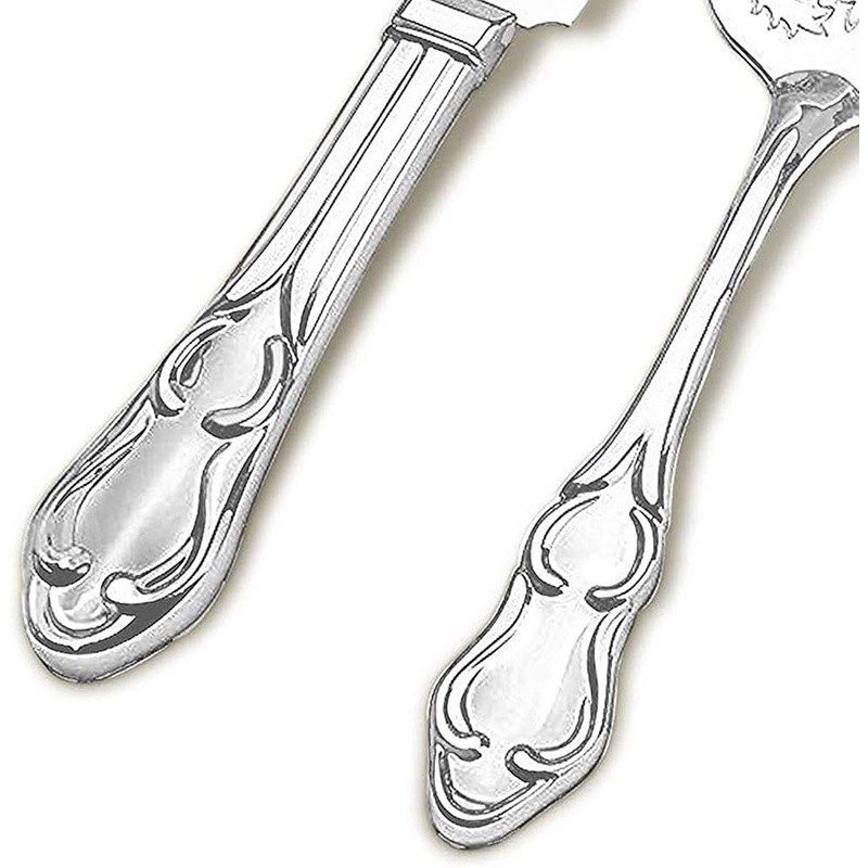Silver Plated Cake Knife Server Set Wedding Keepsake Elegant Serving Tools New