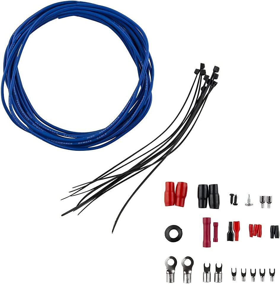 DS18 AK4 Complete 4 Gauge CCA Amplifier Installation Wiring Kit