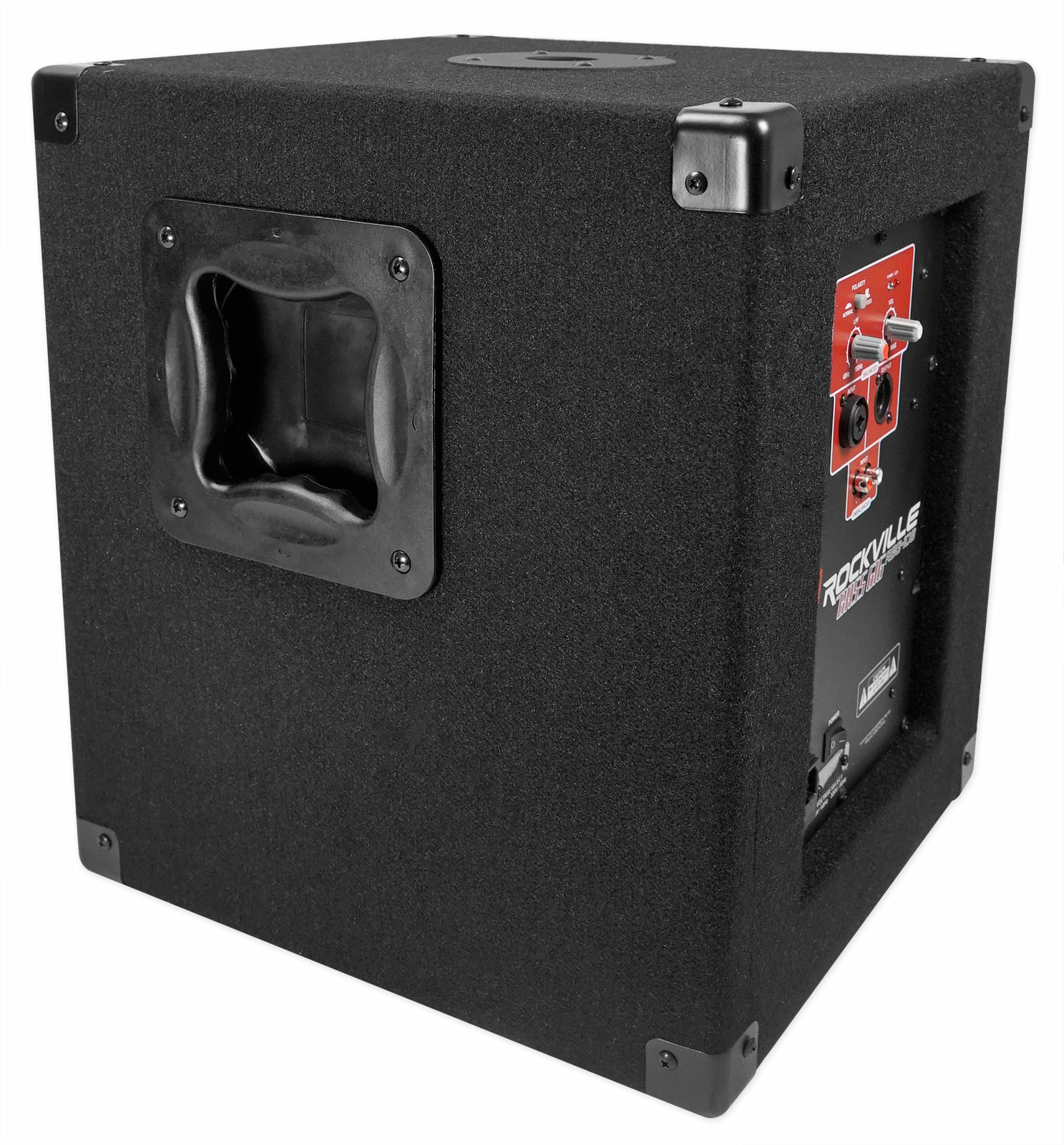 New Rockville RBG10S Bass Gig 10" 1200 Watt Active Powered PA Subwoofer DJ/Pro