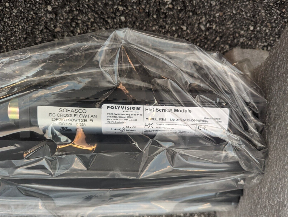 Polyvision FSM Walk & Talk Flat Screen LCD Touchscreen